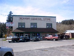 Historic Mohawk Store in
            Ping Yang Today