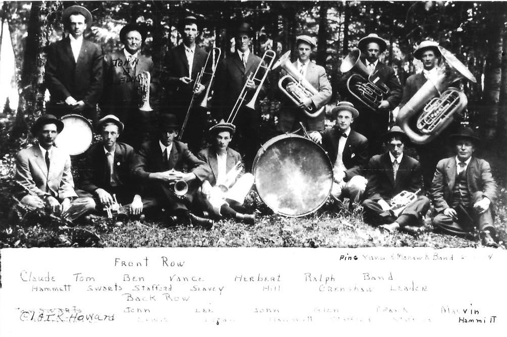 1913 Photo of the Ping Yang Band - first formed in 1902